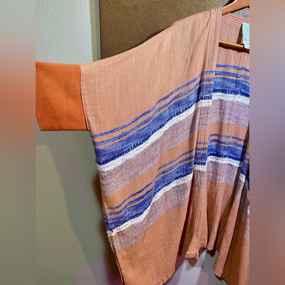 Anthropologie - Elevenses Shoreline Open Cardigan Size M/L - Picture 3 of 7